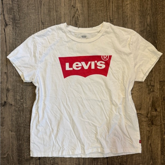 Levi’s Classic Logo Tee- White - Picture 1 of 2